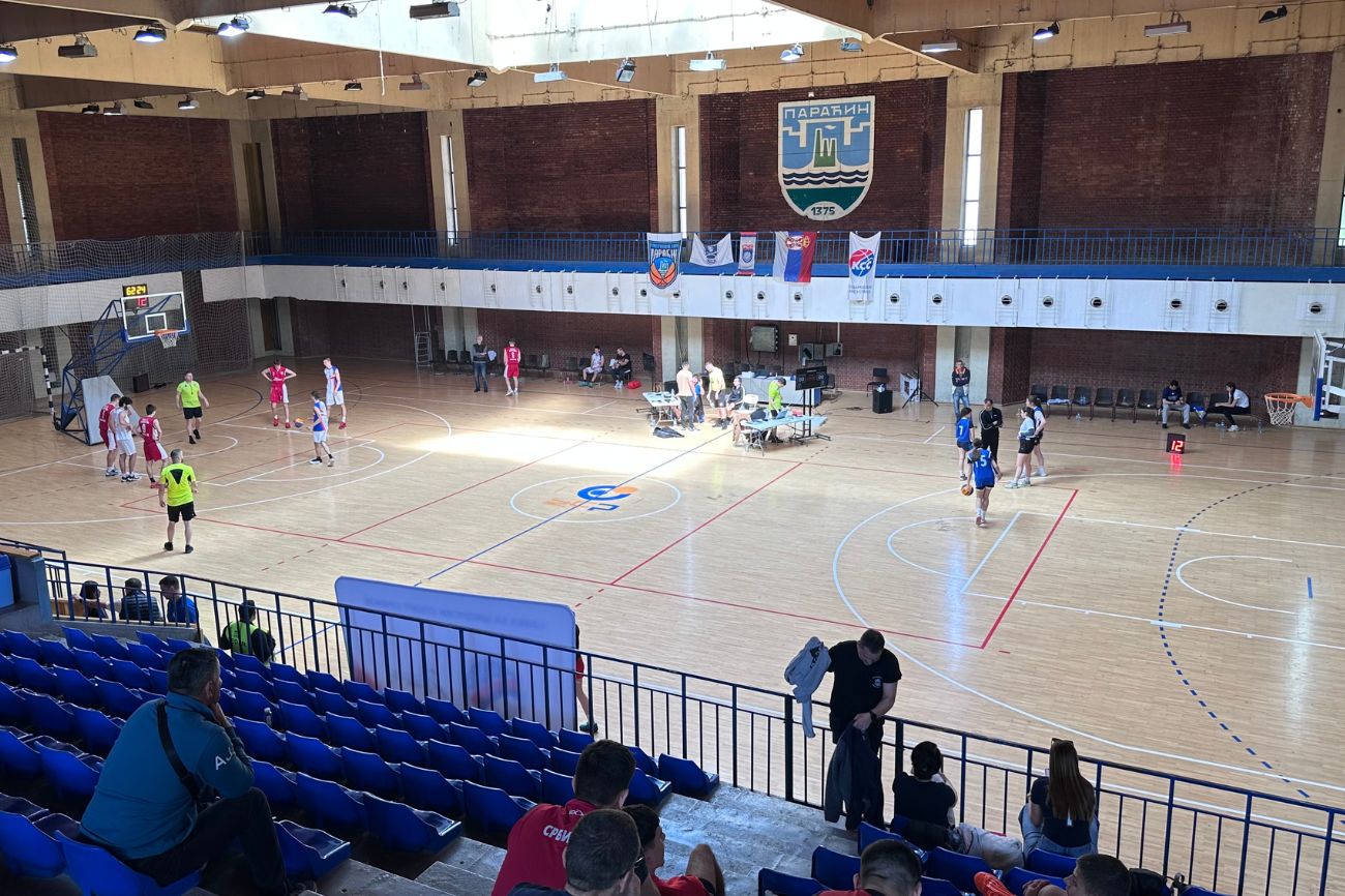 У току Државно школско првенство у баскету 3×3 у Параћину
