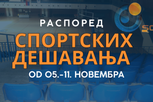 Спортска дешавања у Хали спортова  – од школских утакмица до лигашких сусрета